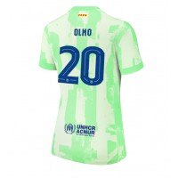 Camiseta Barcelona Dani Olmo #20 Tercera Equipación para mujer 2024-25 manga corta